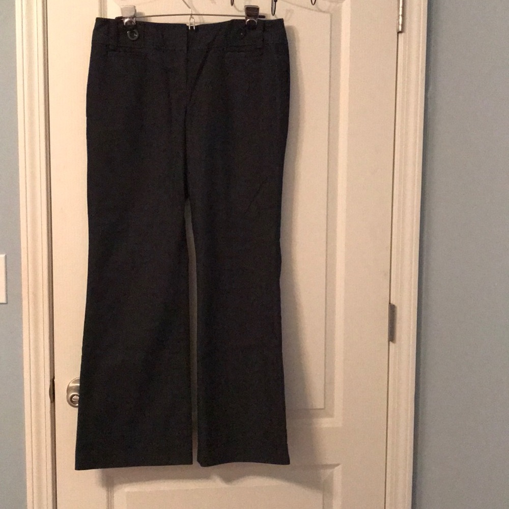 Ann Taylor Signature Fit dark denim pants